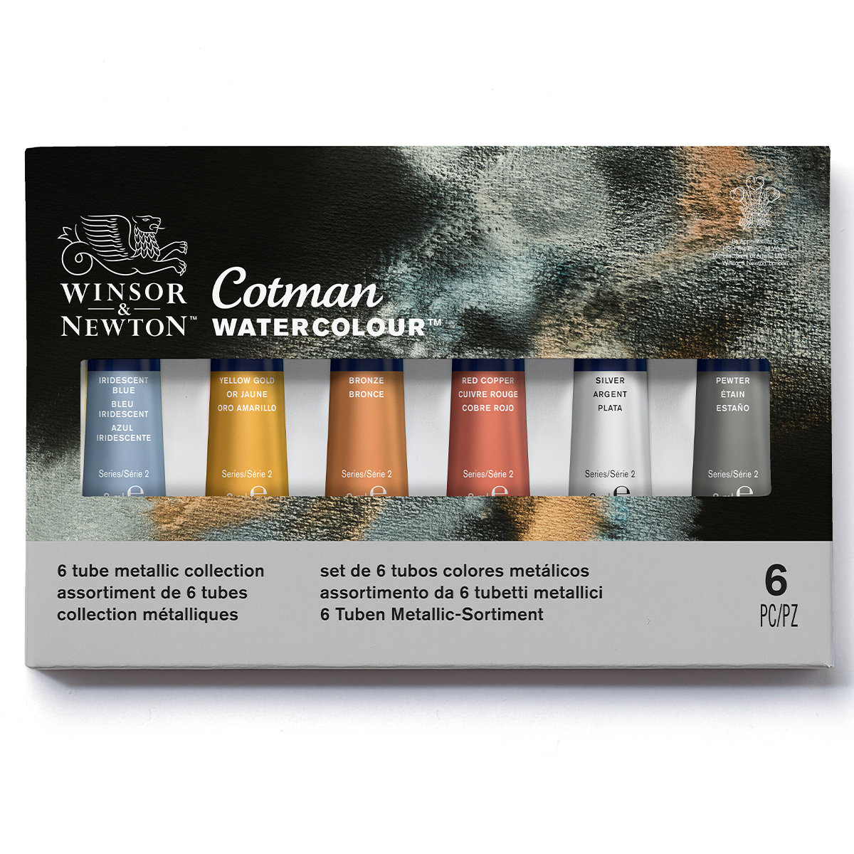 Aquarelle super-fine Boîte métal 24 demi-godets Aquarelle super-fine Boîte métal 24 demi-godets
