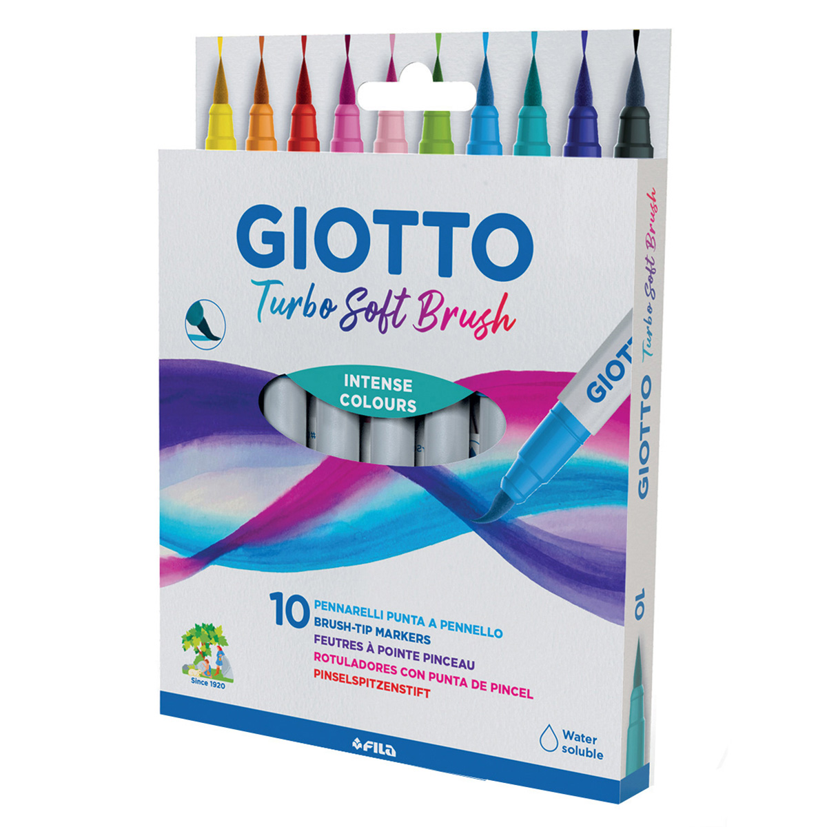 Giotto Be-bè Crayons de couleur - Lot de 10