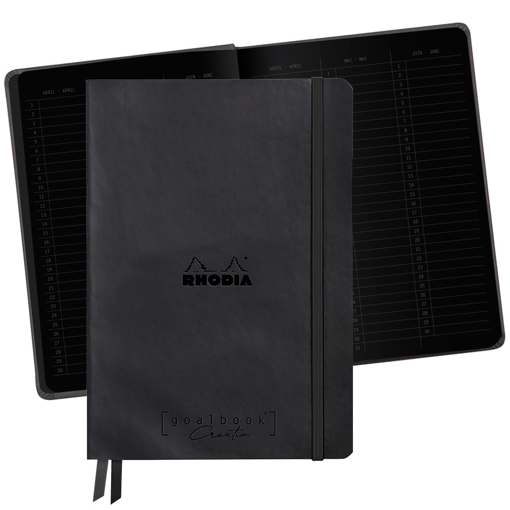 GoalBook Creation A5 Black (Papier noir) dans le groupe Papiers & Blocs / Écrire et consigner / Carnets chez Pen Store (129308)