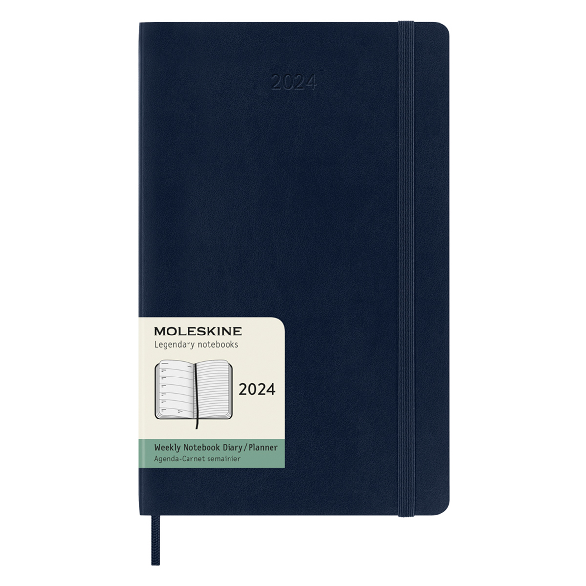 MOLESKINE Agenda semainier 2024 MOLESKINE 12 MOIS CALENDRIER