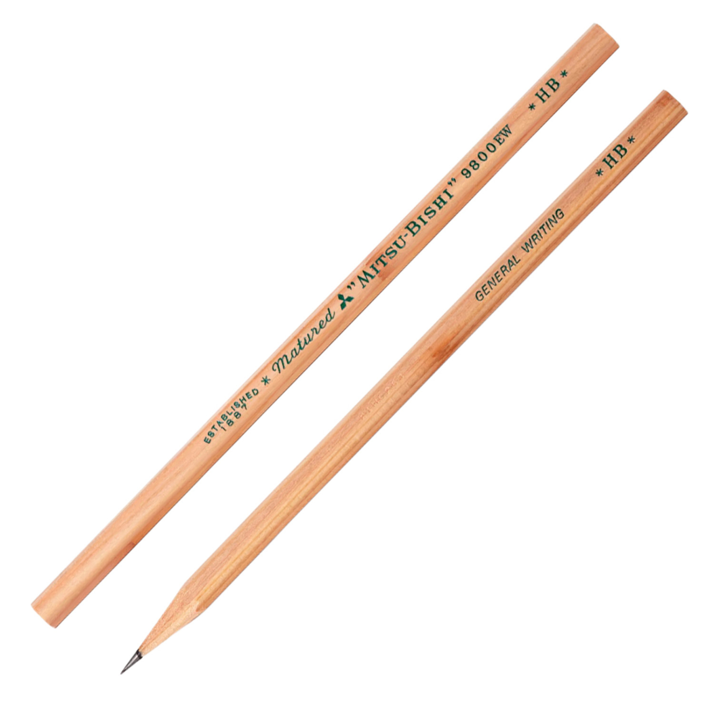 Crayon à papier Mitsubishi 9800EW lot de 12