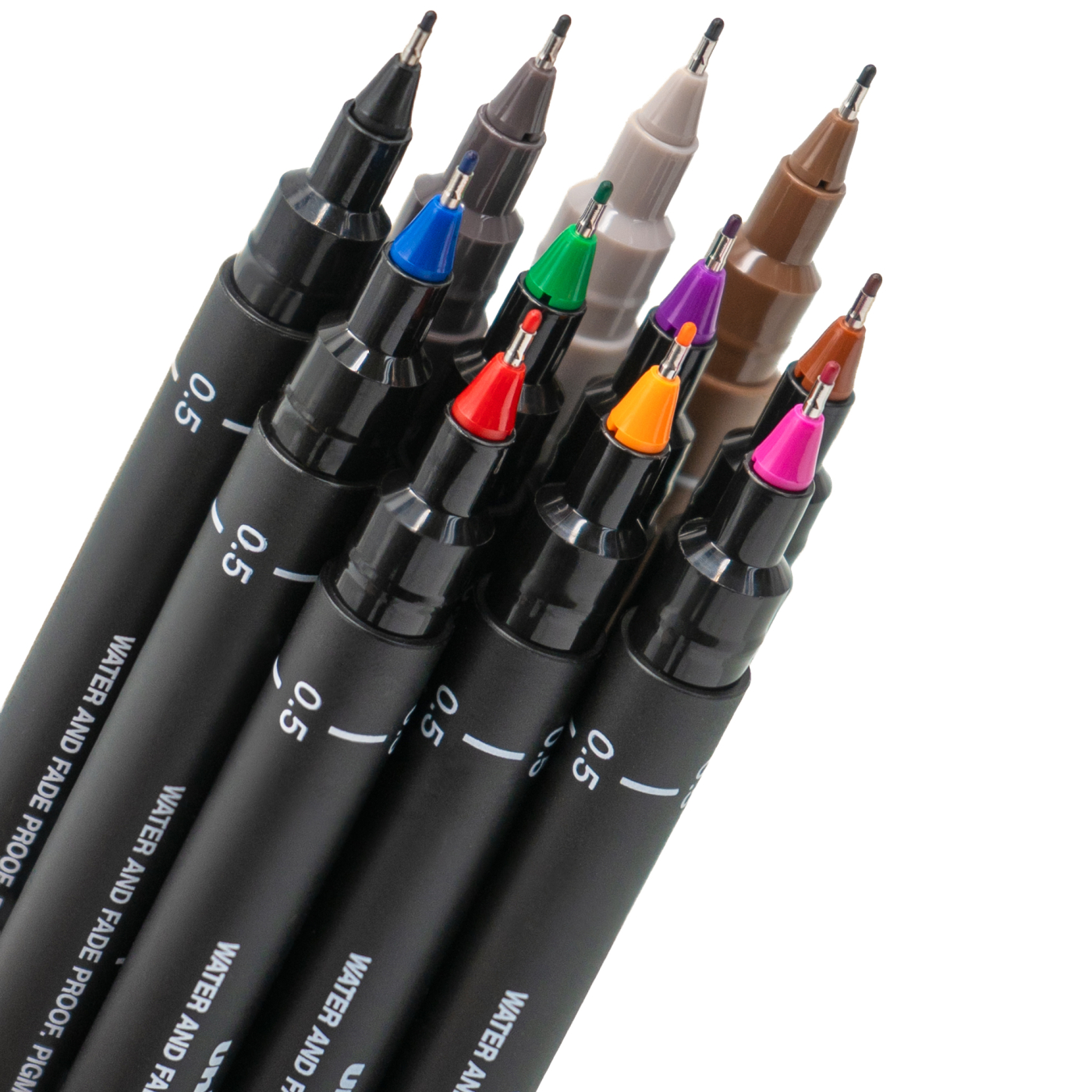 Pin Fine Line Colours Lot de 8