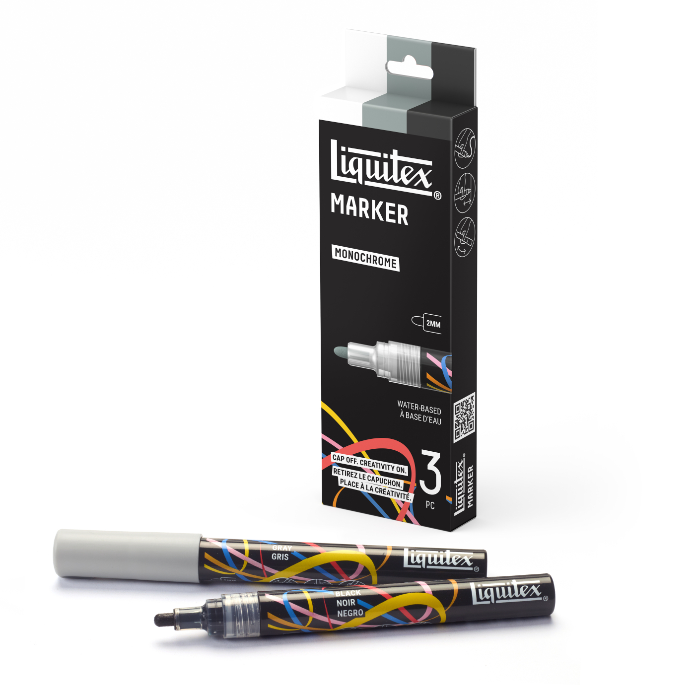 Marker Monochrome lot de 3