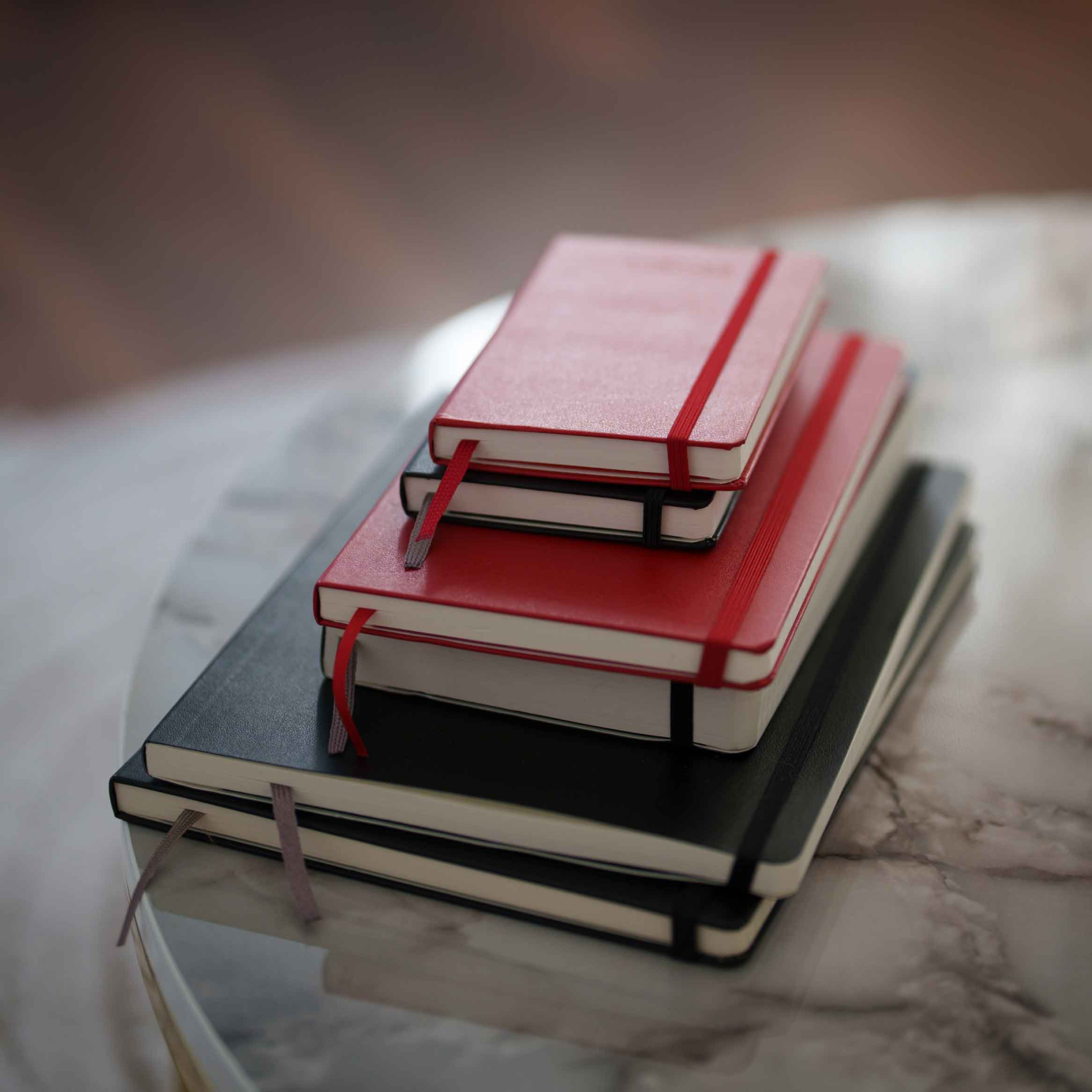 Calendrier 12M Weekly Notebook 2027 Hardcover Pocket Red 