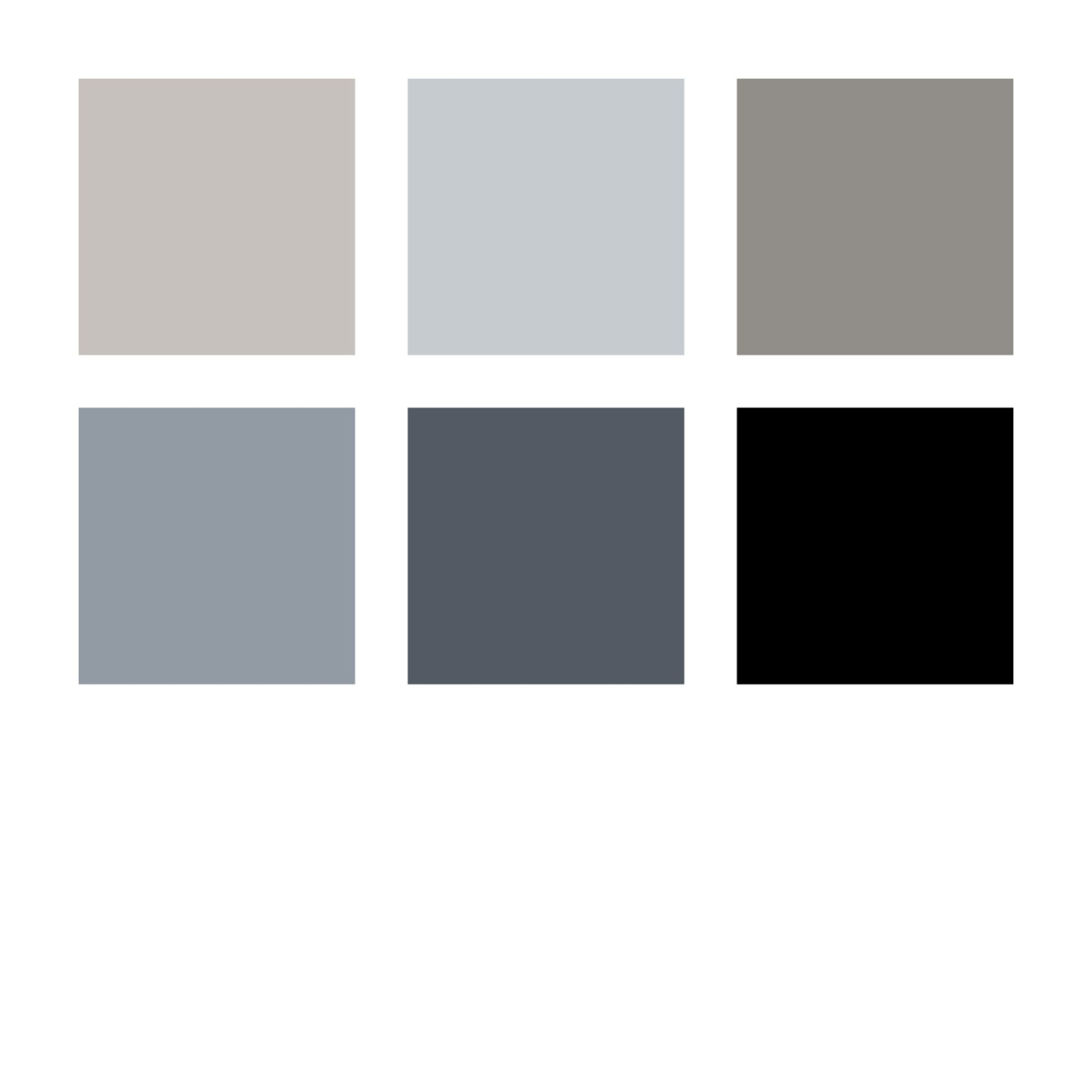 Pigment Arts Soft Brush Pen ensemble de 6 Grey