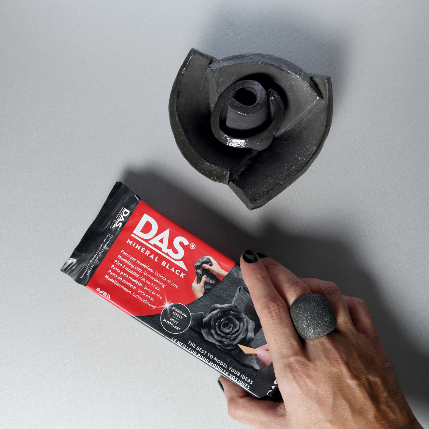 Pâte à modeler 400 g Mineral Black