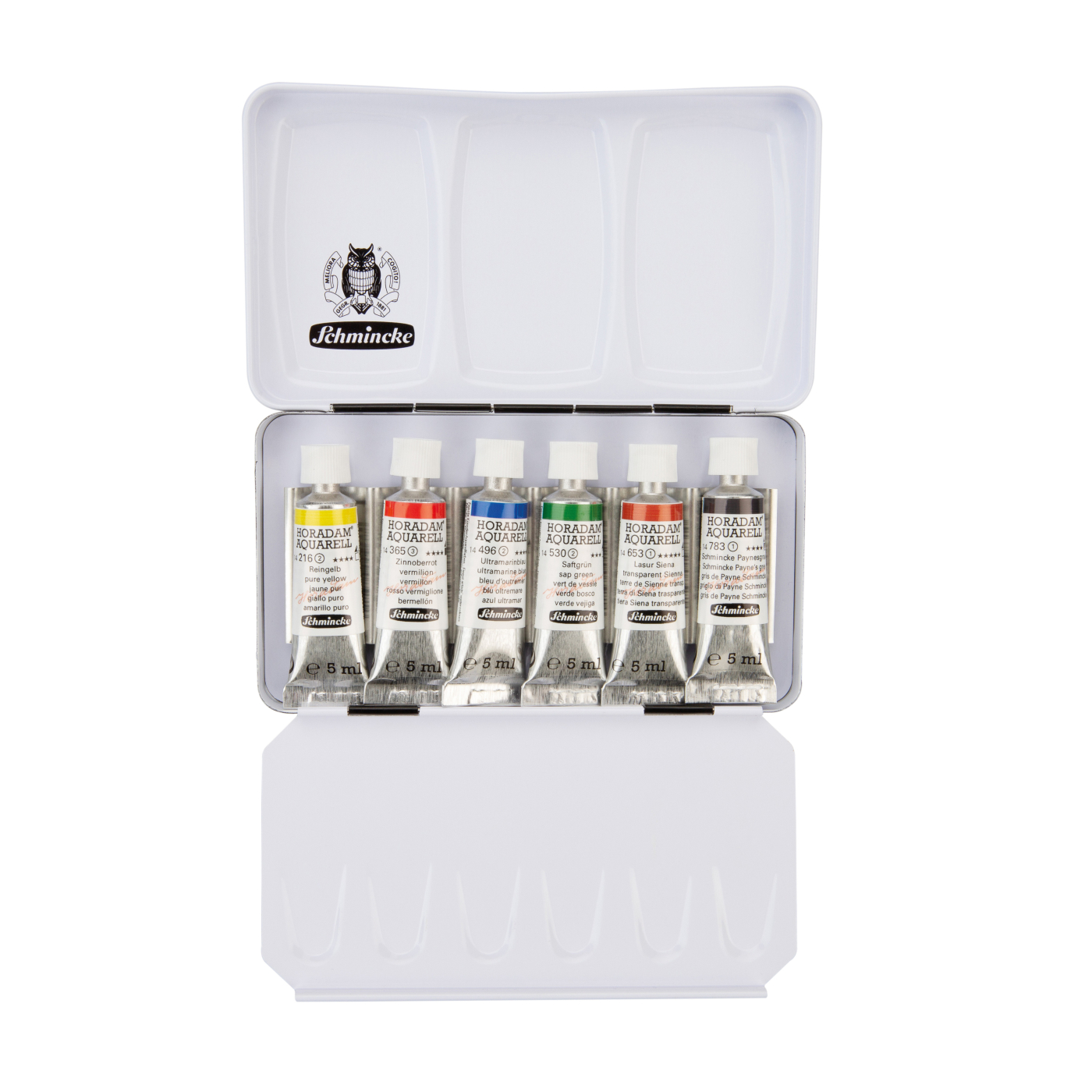 Horadam Aquarell Tube 5 ml lot de 6