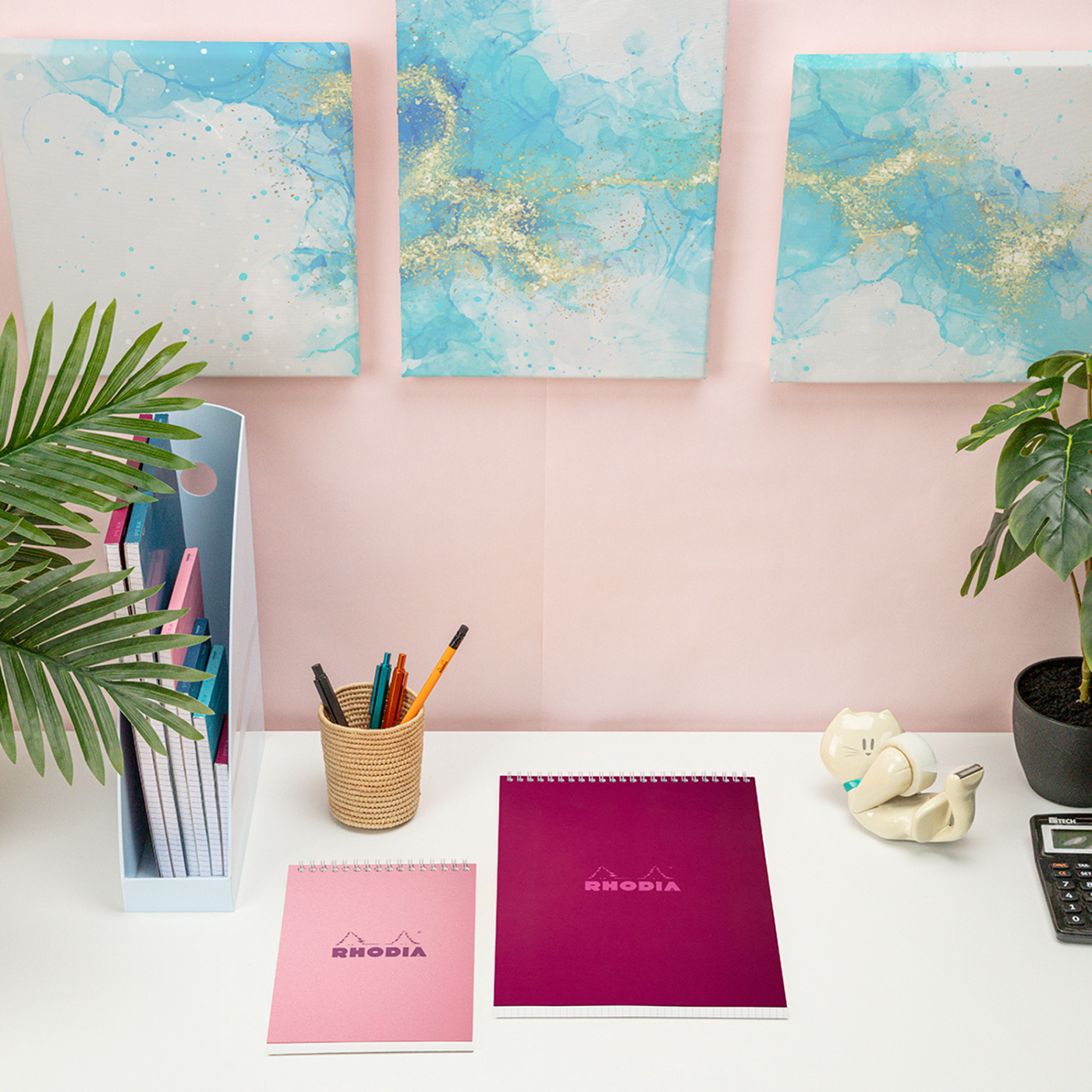 Classic Notepad Pink A5 à lignes