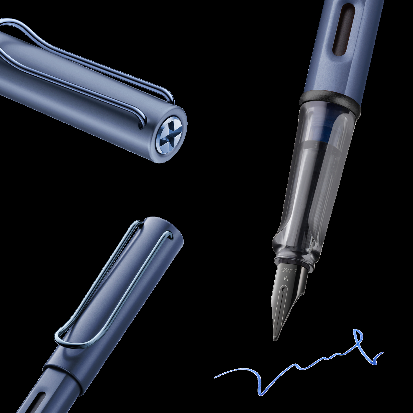 Lx Blue Stylo-plume 