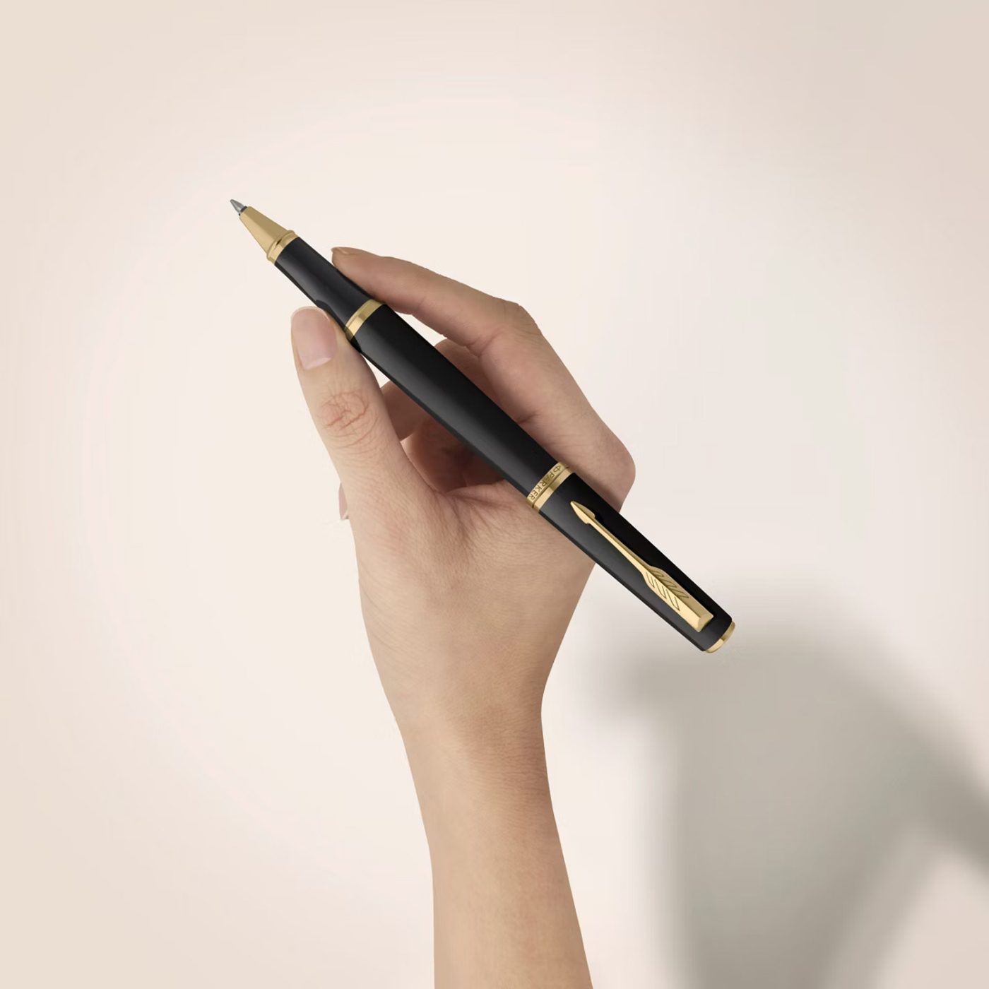 Meridian Matte Black/Chrome Rollerball