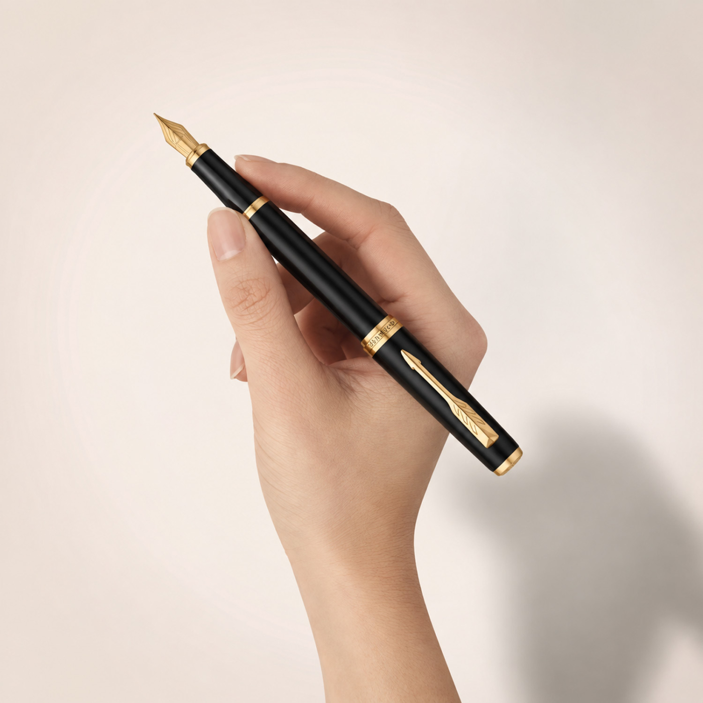 Meridian Matte Black/Gold Reservoar