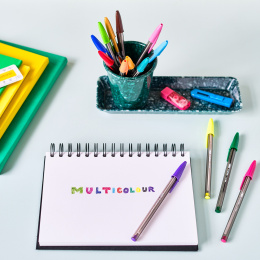Stylos à bille Cristal Multicolor Lot de 15 dans le groupe Stylos / Écrire / Stylos encre chez Pen Store (100233)