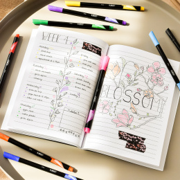 Intensity Fineliner Pastel Colors Lot de 6 dans le groupe Stylos / Écrire / Feutres Fineliners chez Pen Store (100238)