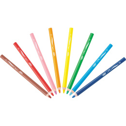 Crayons de couleur Kids Jumbo (+2 ans) Lot de 12 dans le groupe Kids / Crayons pours les enfants / Crayons de couleurs pour les enfants chez Pen Store (100246)