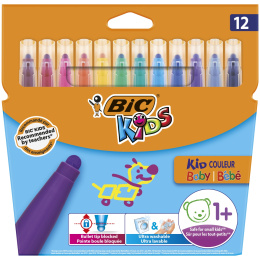 Feutres Kids Baby (+1 an) Lot de 12 dans le groupe Kids / Crayons pours les enfants / Feutres pour les enfants chez Pen Store (100247)
