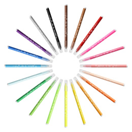Feutres de coloriage dans un étui Kids Couleur (+5 ans) Lot de 20 dans le groupe Kids / Crayons pours les enfants / Feutres pour les enfants chez Pen Store (100253)