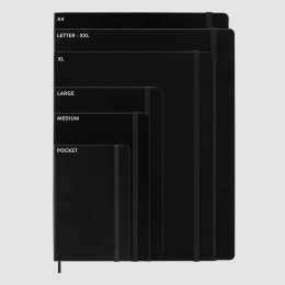 Cahier XXL Notebook Black Plain dans le groupe Papiers & Blocs / Écrire et consigner / Carnets chez Pen Store (100329)