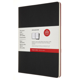 Cahier Subject A4 Black/Red Ruled dans le groupe Papiers & Blocs / Écrire et consigner / Carnets chez Pen Store (100337)