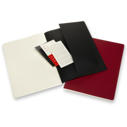 Cahier Subject A4 Black/Red Ruled dans le groupe Papiers & Blocs / Écrire et consigner / Carnets chez Pen Store (100337)