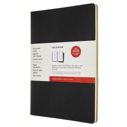 Cahier Subject A4 Black/Kraft Ruled dans le groupe Papiers & Blocs / Écrire et consigner / Carnets chez Pen Store (100338)