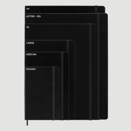 Classic Hard Cover Notebook Pocket Black dans le groupe Papiers & Blocs / Écrire et consigner / Carnets chez Pen Store (100349_r)