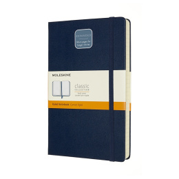 Classic Hard Cover Notebook Expanded Blue dans le groupe Papiers & Blocs / Écrire et consigner / Carnets chez Pen Store (100430_r)