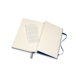 Classic Soft Cover Notebook Expanded Blue Ruled dans le groupe Papiers & Blocs / Écrire et consigner / Carnets chez Pen Store (100436)