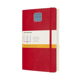 Classic Soft Cover Notebook Expanded Red dans le groupe Papiers & Blocs / Écrire et consigner / Carnets chez Pen Store (100437_r)