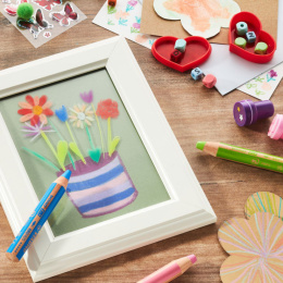 Woody 3-in-1 crayons de couleur lot de 10 (à partir de 3 ans) dans le groupe Kids / Crayons pours les enfants / Crayons de couleurs pour les enfants chez Pen Store (100444)