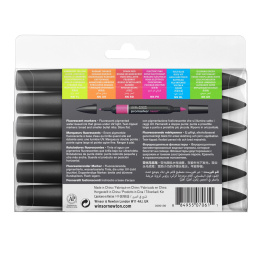 Neon Marker ensemble de 6 dans le groupe Stylos / Crayons d'artistes / Feutres d'illustrations chez Pen Store (100555)