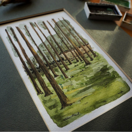 Gansai Tambi aquarelle lot de 24 dans le groupe Matériels d'artistes / Couleurs de l'artiste / Peinture aquarelle / Aquarelle en godet chez Pen Store (101077)