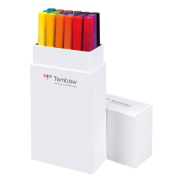 ABT Dual Brush Pen ensemble de 18 Primary dans le groupe Stylos / Crayons d'artistes / Feutres pinceaux chez Pen Store (101098)