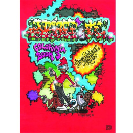 Graffiti Coloring Book 3 - International Styles dans le groupe Loisirs créatifs / Livres / Album de coloriage pour les adultes chez Pen Store (101372)