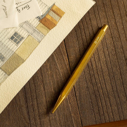 Classic Revolve Sketching Pencil 2 mm Brass dans le groupe Stylos / Crayons d'artistes / Crayons à croquis chez Pen Store (101378)