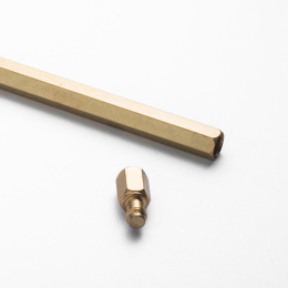 Classic Reflect Pencil lead box Brass dans le groupe Matériels d'artistes / Accessoires d'artistes / Rangement chez Pen Store (101379)