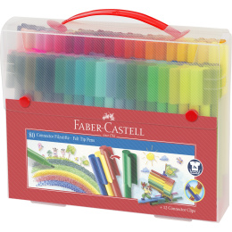 Feutres de coloriage Connector lot de 80 (3 ans+) dans le groupe Kids / Crayons pours les enfants / Feutres pour les enfants chez Pen Store (101421)
