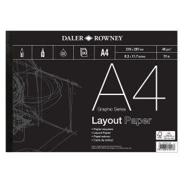 Layout Paper A4 dans le groupe Papiers & Blocs / Bloc Artiste / Bloc dessin chez Pen Store (101458)