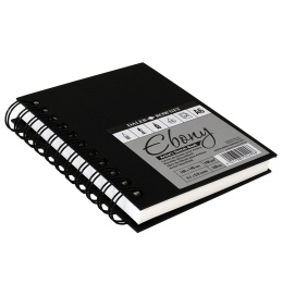 Ebony Artist's Sketch Book Spirale A6 dans le groupe Papiers & Blocs / Bloc Artiste / Cahiers d'esquisses chez Pen Store (101472)