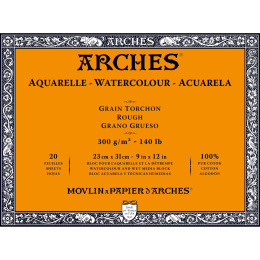 Bloc Aquarelle Rough 300g 23x31cm dans le groupe Papiers & Blocs / Bloc Artiste / Papier pour aquarelle chez Pen Store (101526)