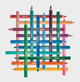 Super Ferby (+3 ans) Lot de 18 dans le groupe Kids / Crayons pours les enfants / Crayons de couleurs pour les enfants chez Pen Store (101581)