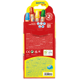 Crayons de couleur Be-bè (+2 ans) Lot de 6 dans le groupe Kids / Crayons pours les enfants / Crayons de couleurs pour les enfants chez Pen Store (101596)