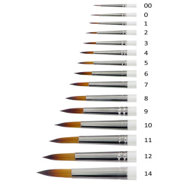 Pinceau Memory Point Rond Taille 00 dans le groupe Matériels d'artistes / Pinceaux / Pinceaux minces chez Pen Store (101744)