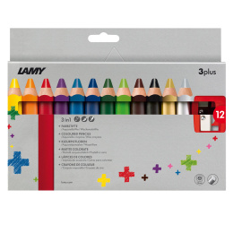 Crayons de couleur 3plus (+3 ans) Lot de 12 dans le groupe Kids / Crayons pours les enfants / Crayons de couleurs pour les enfants chez Pen Store (101782)