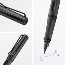 Safari Stylo-plume Matt Umbra dans le groupe Stylos / Stylo haute de gamme / Stylo à plume chez Pen Store (101900_r)