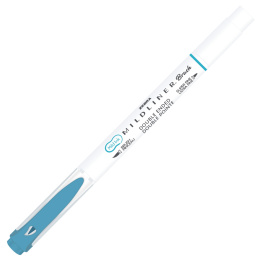 Mildliner Brush Pen Dark Blue dans le groupe Stylos / Crayons d'artistes / Feutres pinceaux chez Pen Store (102201)