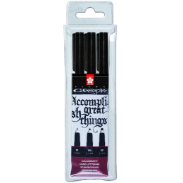 Calligrapher Pen ensemble de 3 dans le groupe Loisirs créatifs / Calligraphie / Feutre Calligraphie chez Pen Store (102297)