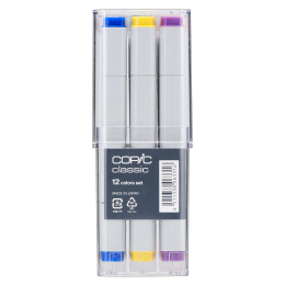 Classic Lot de 12 Basic colors dans le groupe Stylos / Crayons d'artistes / Feutres d'illustrations chez Pen Store (103255) Classic Lot de 12 Basic colors dans le groupe Stylos / Crayons d'artistes / Feutres d'illustrations chez Pen Store (103255)