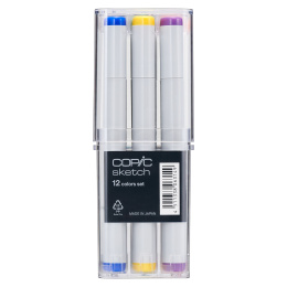 Sketch Lot de 12 Basic dans le groupe Stylos / Crayons d'artistes / Feutres d'illustrations chez Pen Store (103270)