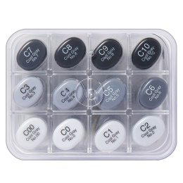 Sketch Lot de 12 CG Cool Grey dans le groupe Stylos / Crayons d'artistes / Feutres d'illustrations chez Pen Store (103311)
