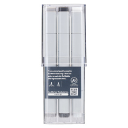 Classic Lot de 12 Toner Gray dans le groupe Stylos / Crayons d'artistes / Feutres d'illustrations chez Pen Store (103318)